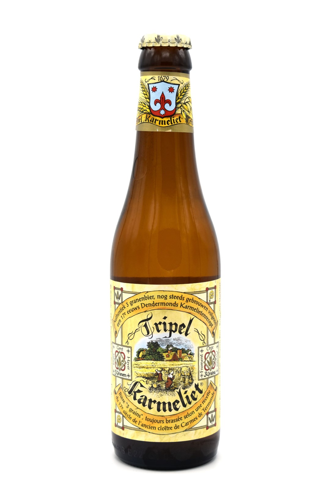 Karmeliet Tripel 33cl Personalised Engraved Branded Belgian Beer Glass 