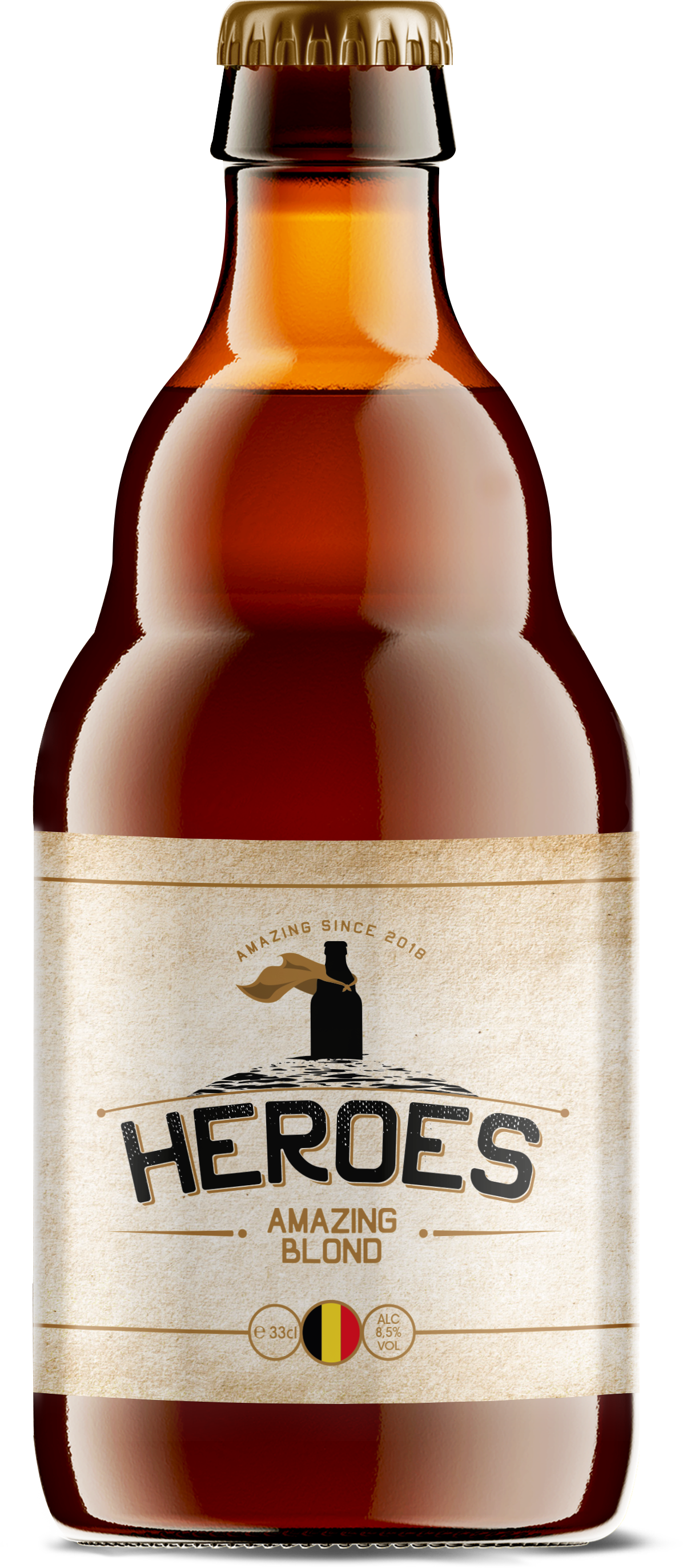 Heroes Amazing Blond 33cl