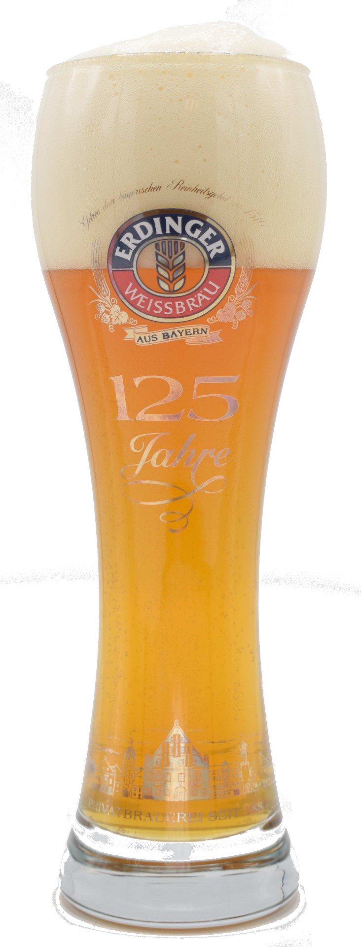 focus minstens serveerster Glas Erdinger 6x50cl - Belgian Brewed