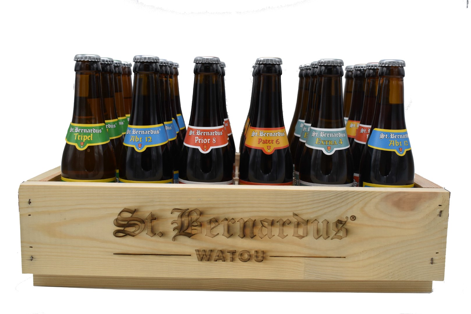 St. Bernardus MIX Holzkiste 24x33cl